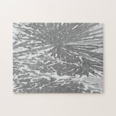 困難な沿岸ブラックパームツリーパズル ジグソーパズル (横)