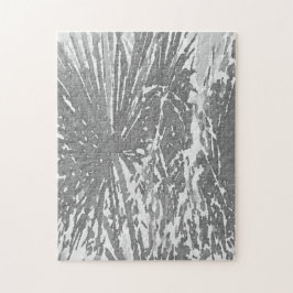 困難な沿岸ブラックパームツリーパズル ジグソーパズル