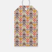 困難な親族サンクスギビングワインラベル ギフトタグ (裏面)