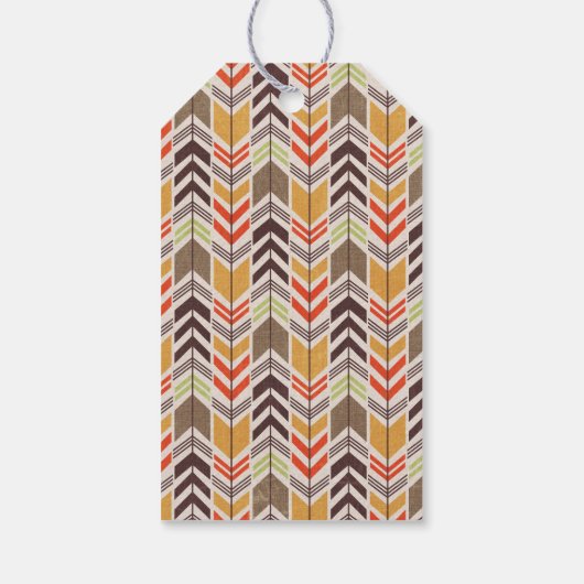 困難な親族サンクスギビングワインラベル ギフトタグ (裏面)