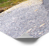 困難な道はしばしば美しい目的地につながる ポスター (角)