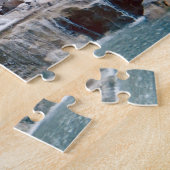 困難なTreviの噴水のローマの写真 ジグソーパズル (側面)