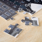 困難アムステルダムハウスジグソーパズル ジグソーパズル (側面)