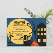 困難不気味なハローウィンパーティ招待状 招待状 (スタンド正面)