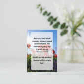 囲いのカードフィリピアン4:19だけど神様は エンクロージャーカード (スタンド正面)