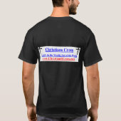 囲い板、IAM方法 Tシャツ (裏面)