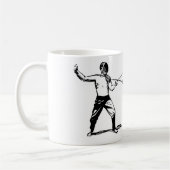 囲うこと コーヒーマグカップ (左)