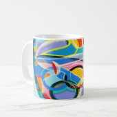 囲うこと コーヒーマグカップ (正面左)