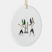 囲うこと セラミックオーナメント (右)