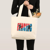 囲うこと ラージトートバッグ (正面(商品))