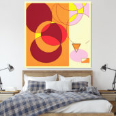 囲まれたゼロ キャンバスプリント (インサイチュ (寝室))