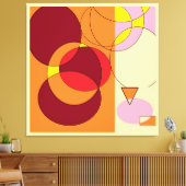 囲まれたゼロ キャンバスプリント (インサイチュ (リビング))