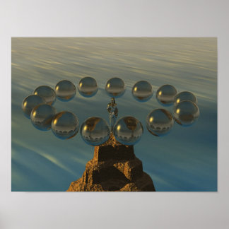 囲まれた ポスター