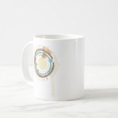 囲む利発なマグ コーヒーマグカップ (正面左)