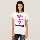 囲む女の子力のTシャツ Tシャツ (正面フル)