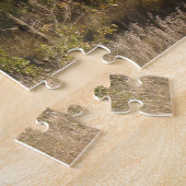 囲われた丘の頂上の眺めのジグソーパズル ジグソーパズル (側面)