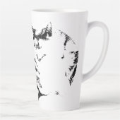 囲炉裏での秋の休戦 カフェラテマグ (右)