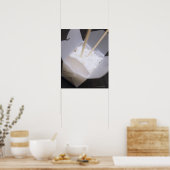 囲碁の器で炊いたご飯 ポスター (キッチン)