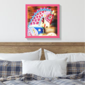 囲碁メリー馬8系 キャンバスプリント (インサイチュ (寝室))