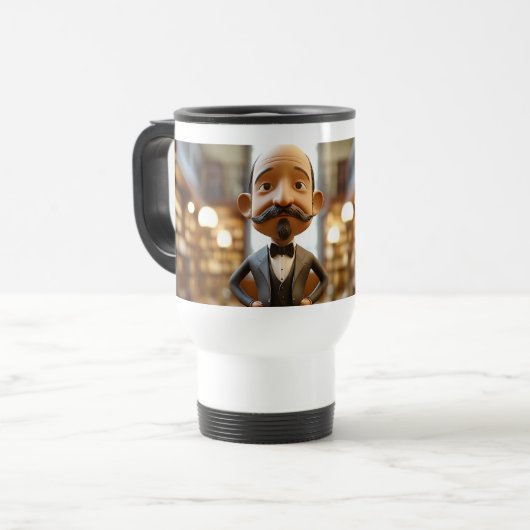 囲碁史 トラベルマグ (正面左)