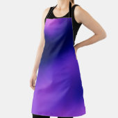 図ぼやけモダン図形カラフル抽象芸術 エプロン (インサイチュ)