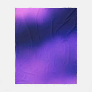 図ぼやけモダン図形カラフル抽象芸術 フリースブランケット