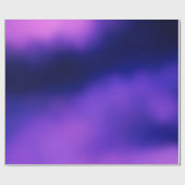 図ぼやけモダン図形カラフル抽象芸術 ラッピングペーパー (フラット)