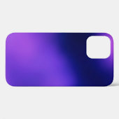 図ぼやけモダン図形カラフル抽象芸術 Case-Mate iPhoneケース (裏面 (横))