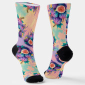 図カラフル形 ソックス (傾斜あり)