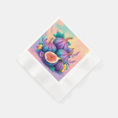 図カラフル形 縁ありカクテルナプキン (角)