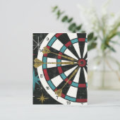 図ダーツボード ポストカード (スタンド正面)