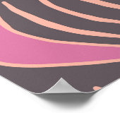 図ファンタジー:ヴィンテージ休日シームレス ポスター (角)