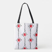 図モダン形 トートバッグ (裏面)