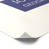 図像学 – 地理学・平面図法 ポスター (角)