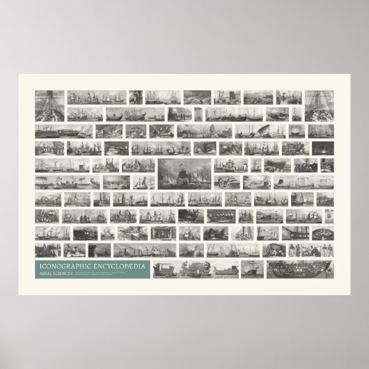 図像学 – 海軍科学シーン ポスター (正面)