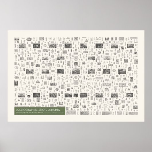 図像学 – 神話・宗教儀式 ポスター (正面)