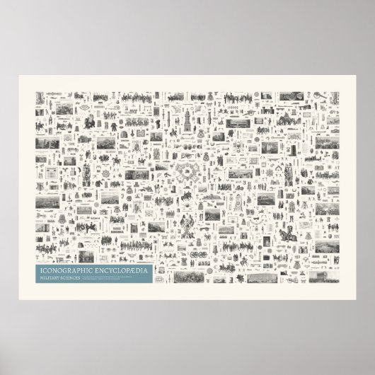 図像学 – 軍隊科学姿 ポスター (正面)
