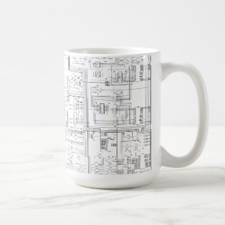 図式的な図表のマグ コーヒーマグカップ