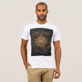 図形が祈りの言葉 Tシャツ (正面フル)