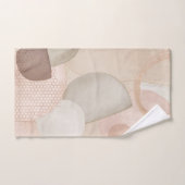 図形とパターンの抽象芸術 バスタオルセット (ハンドタオル)