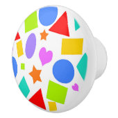 図形と色 セラミックノブ (右)