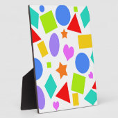 図形と色 フォトプラーク (側面)