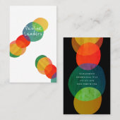 図形と色 名刺 (正面/裏面)