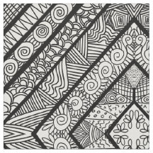 図形のパターン(白黒)