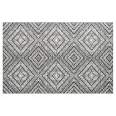 図形のパターン（白黒） ファブリック (ファットクウォーター)