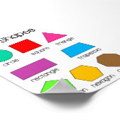 図形のポスター ポスター (角)