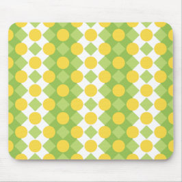 図形の明るい行のパターン マウスパッド