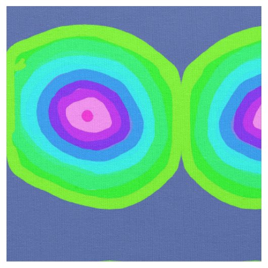 図形の色（青） ファブリック (クローズアップ)