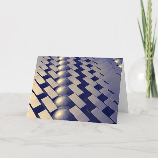 図形の金ゴールド カード (正面)