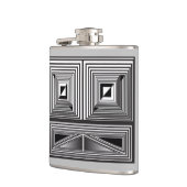 図形を通る光学 フラスク (左)